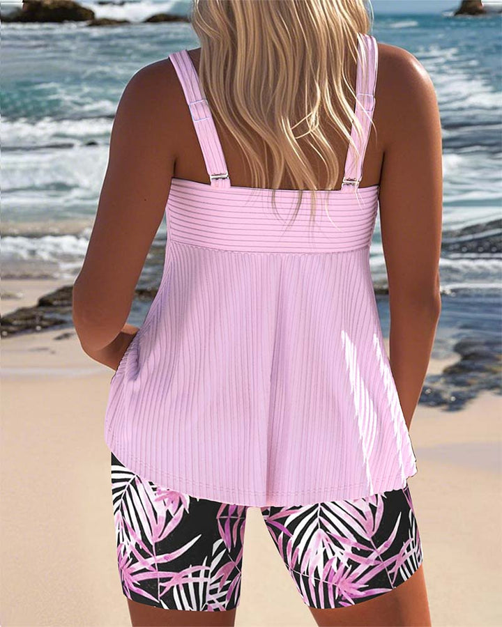 Laluna® | Conjunto Tankini colorido