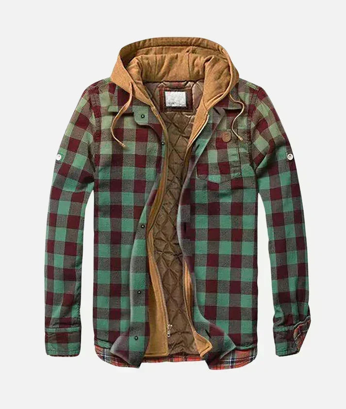 Varel | Casaco patchwork xadrez