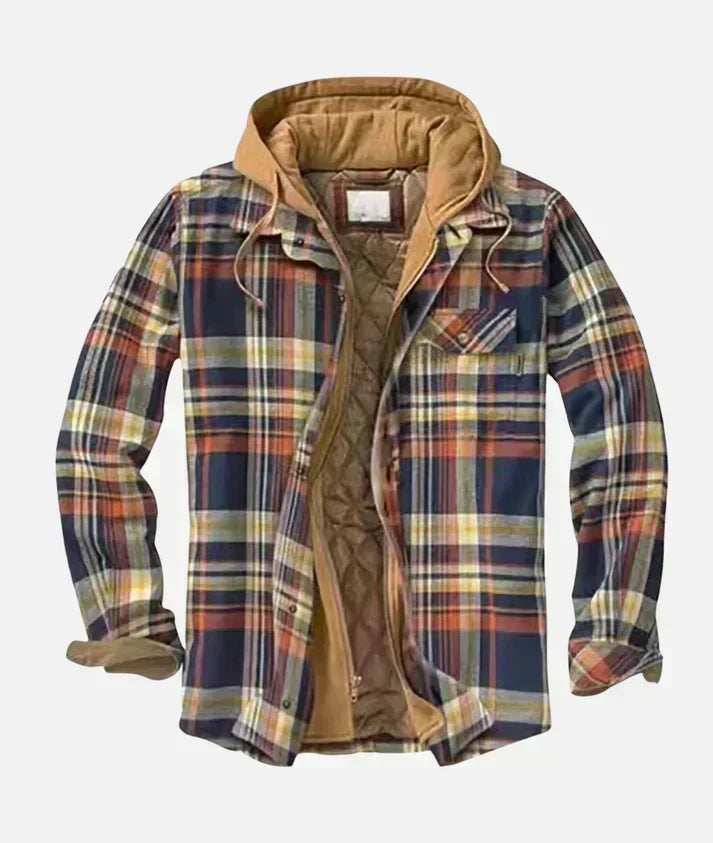 Varel | Casaco patchwork xadrez