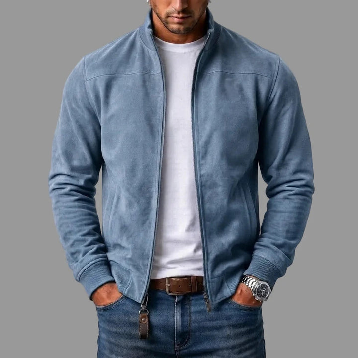 Ruben | Jaqueta bomber de camurça