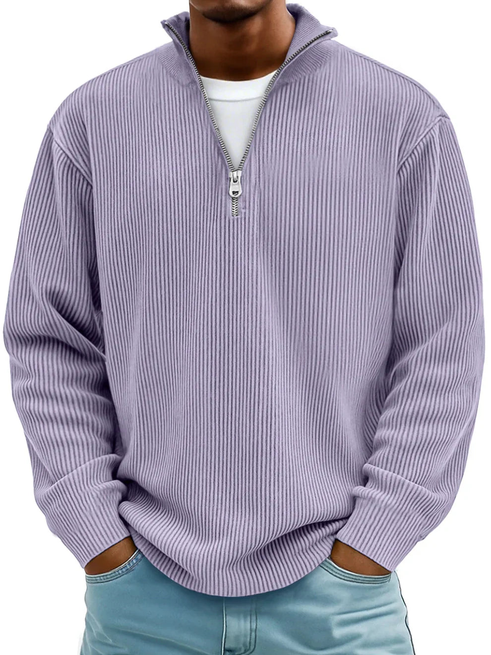 Pullover de Gola Zippé