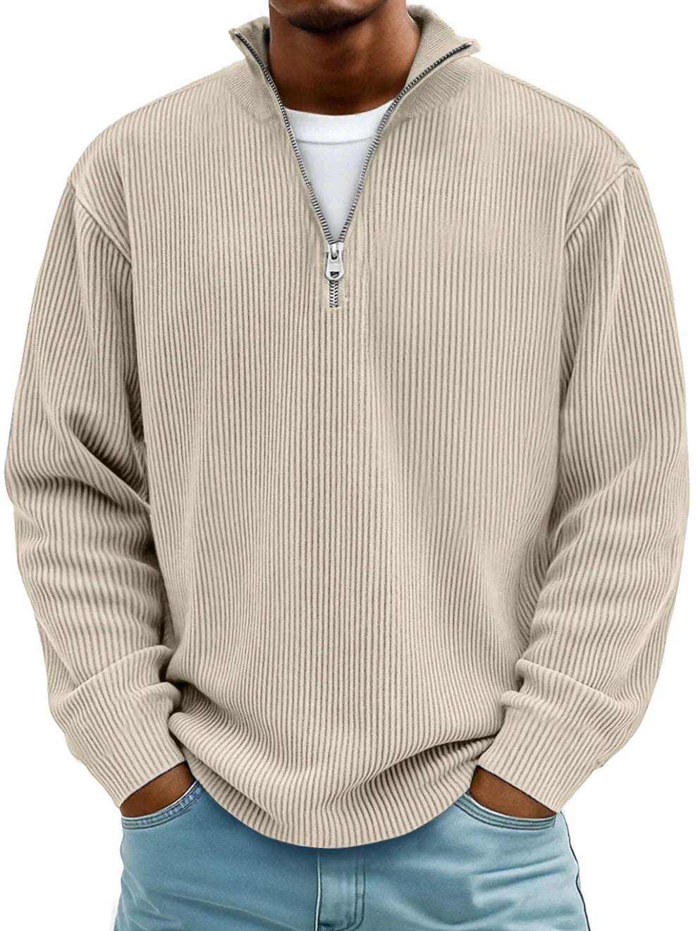 Pullover de Gola Zippé
