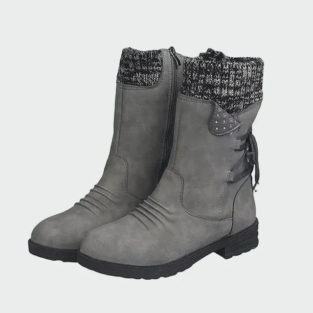 Botins de camurça elegantes