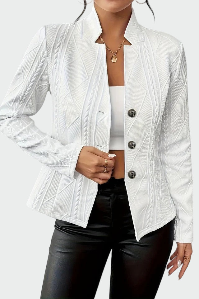 Georgia - Blazer em linha atemporal