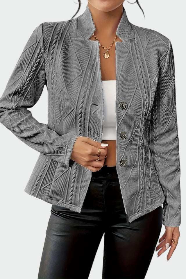 Georgia - Blazer em linha atemporal