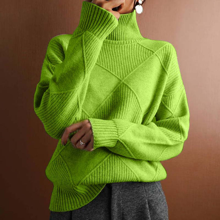 Suéter Feminino Elegante com Caimento Soltinho e Toque Macio