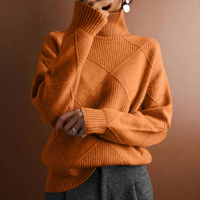 Suéter Feminino Elegante com Caimento Soltinho e Toque Macio
