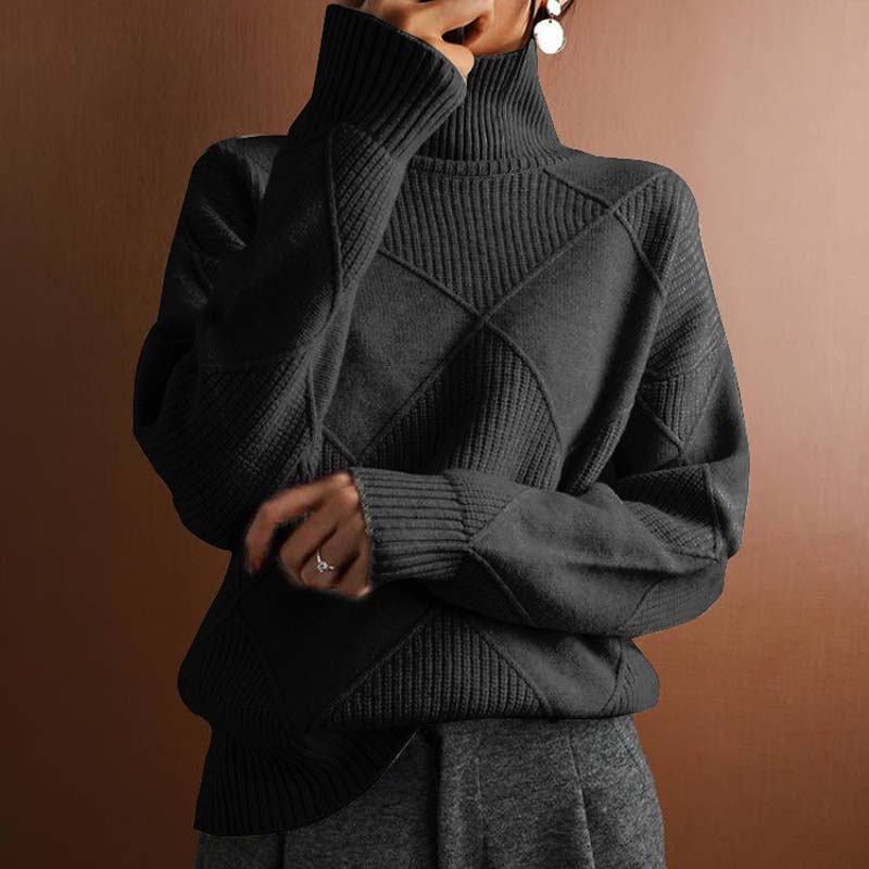 Suéter Feminino Elegante com Caimento Soltinho e Toque Macio