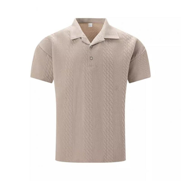 Camisa Polo - Textura Jacquard Relaxada