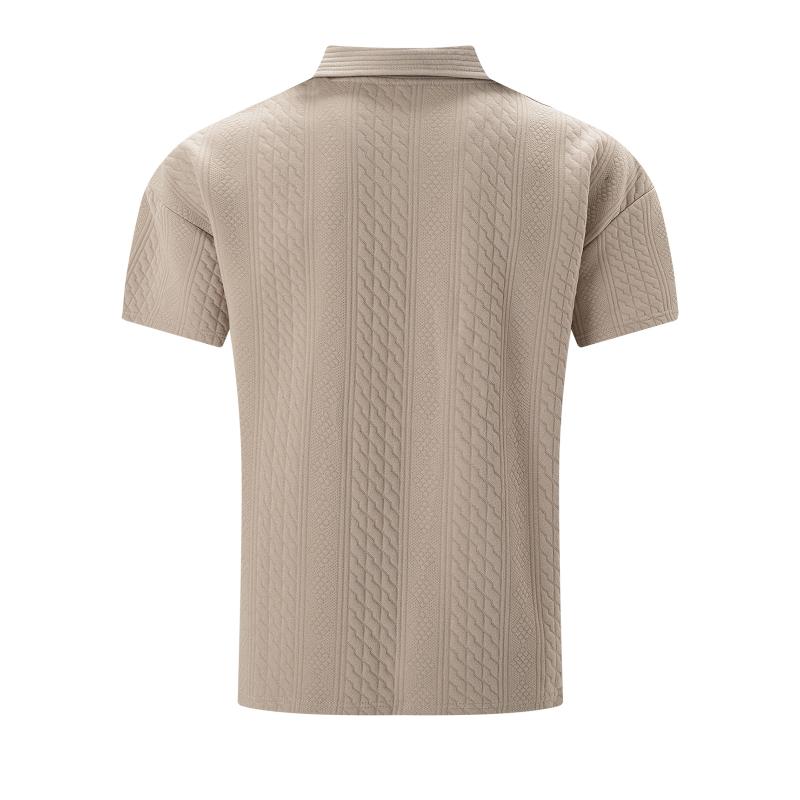Camisa Polo - Textura Jacquard Relaxada