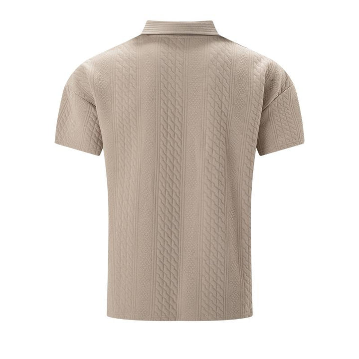 Camisa Polo - Textura Jacquard Relaxada