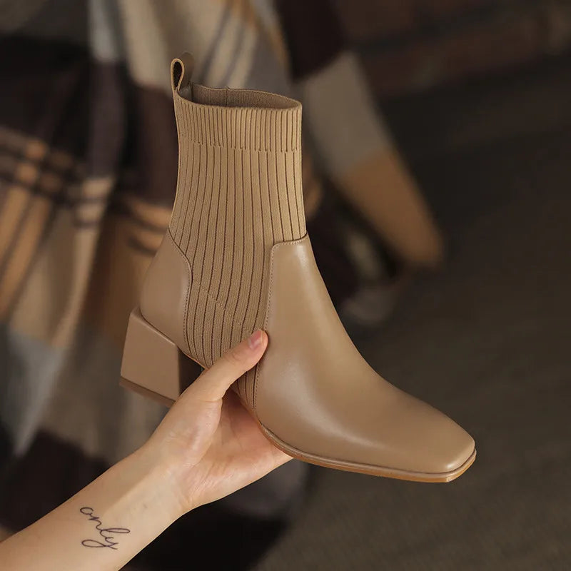 Lulu - Botas com Plataforma, Conforto e Elegância Feminina