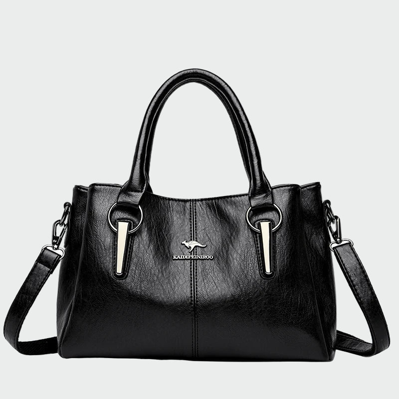 Bolsa de ombro elegante atemporal