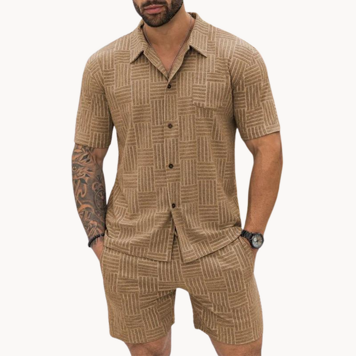 Conjunto de Camisa e Calções - Retro