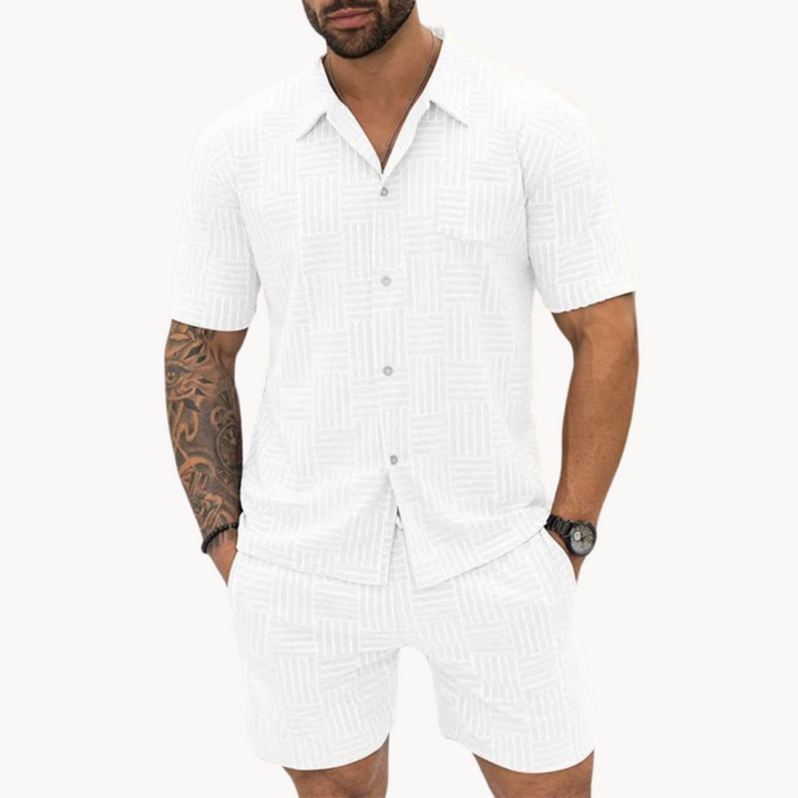 Conjunto de Camisa e Calções - Retro
