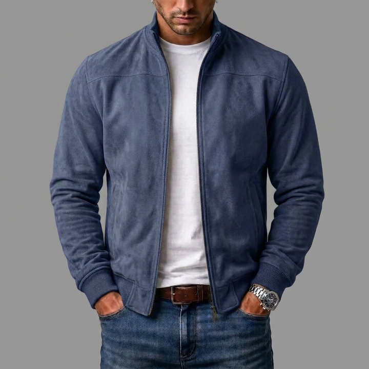 Ruben | Jaqueta bomber de camurça