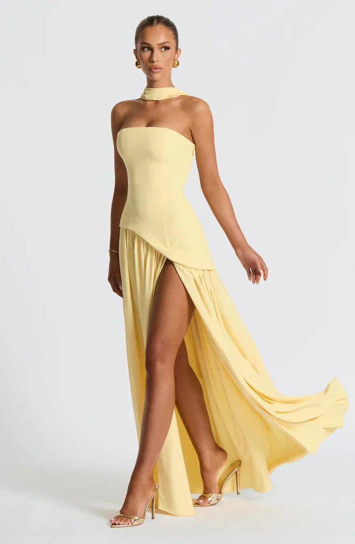 Elma | Vestido longo